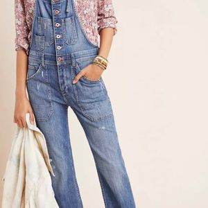 PILCRO Anthropologie Painter Overalls size 27